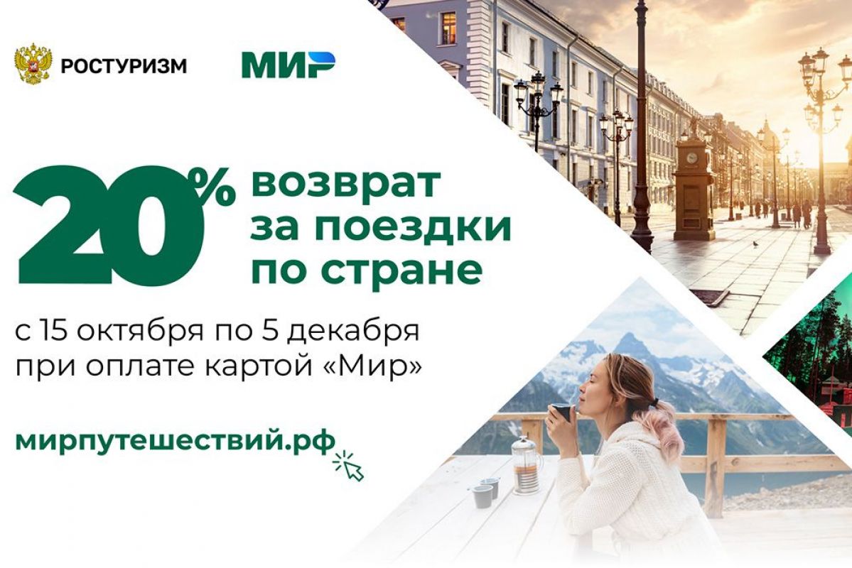 Мир карта кэшбэк за отдых официальный сайт