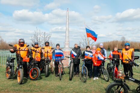 Крутят педали не ради медали