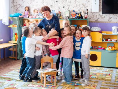 «Любим нашу Любимкину» — хором говорят донские детсадовцы