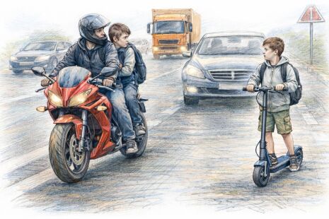 Мотоцикл, питбайк, мопед: как нам вырулить без бед?